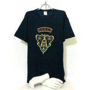 Black bootleg Gucci T-shirt